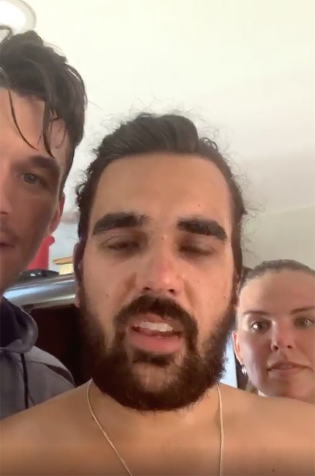 Tyler Cameron, Hannah Brown, Jacob Laham, Instagram Live